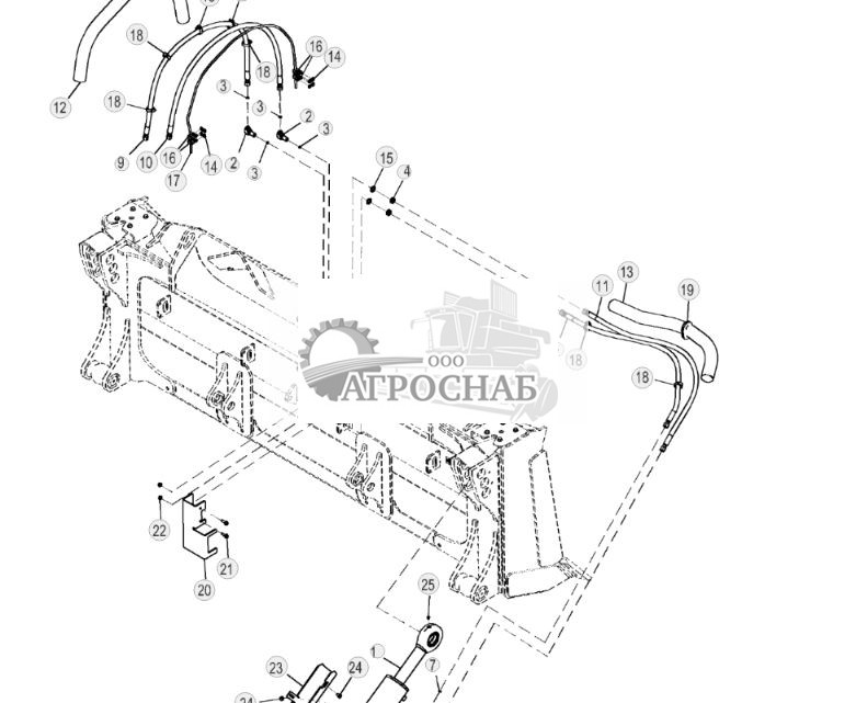 Гидравл. цилиндра наклона (LGP) - ST26495 378.jpg